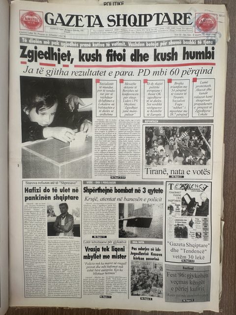Gazeta Shqiptare 1996-10-22